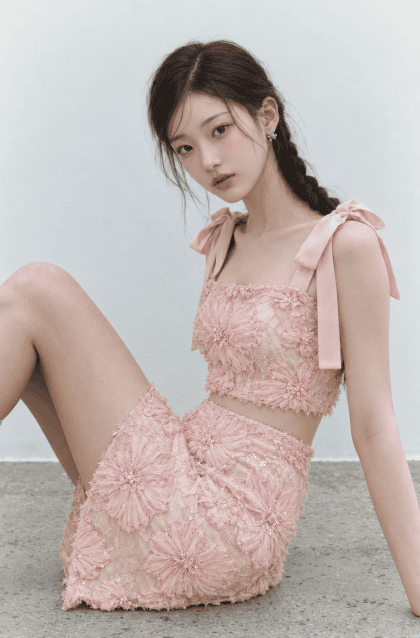 Gem Skort in Pink - Image 5