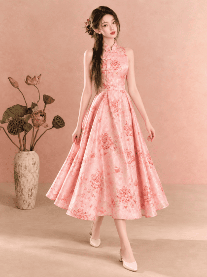 Qipao in Pink (Pre-order)