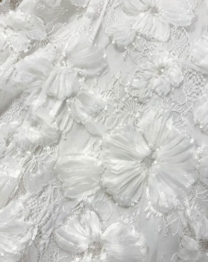 Gem Dress in White - Image 5